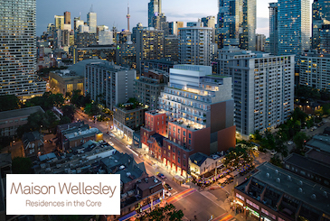 Maison Wellesley Condos in Toronto by Graywood Developments Ltd