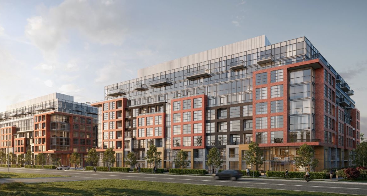 Rendering of Highland Commons Residences by the Creek
