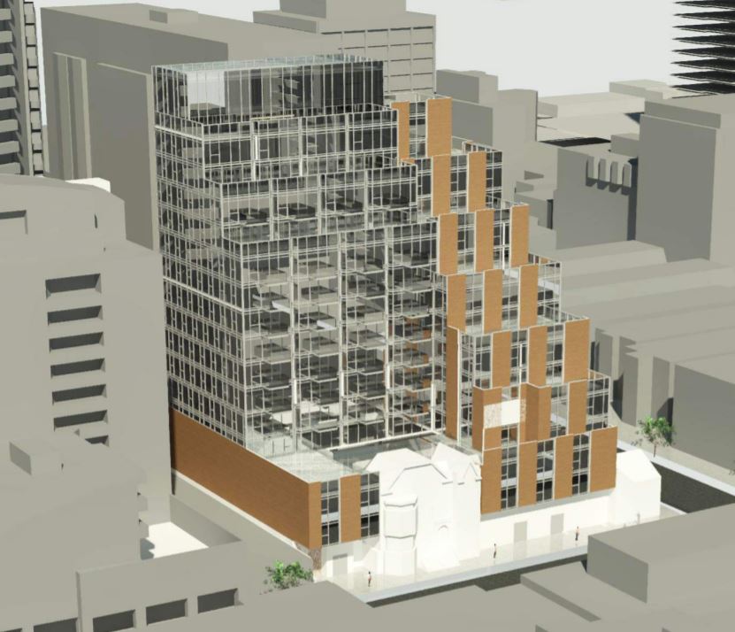 Rendering of 506 Church Street Condos front view