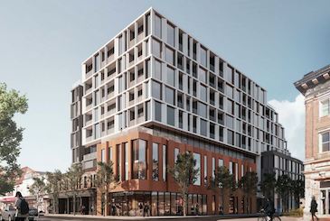 1354 Queen Street West Condos by Kingsett Capital in Toronto