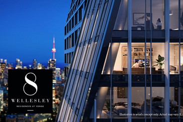 8 Wellesley Residences in Toronto