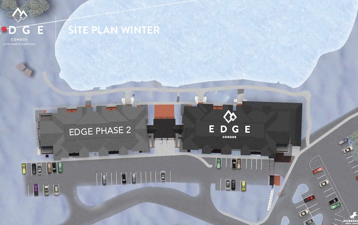 Edge Condos At Horseshoe site plan winter