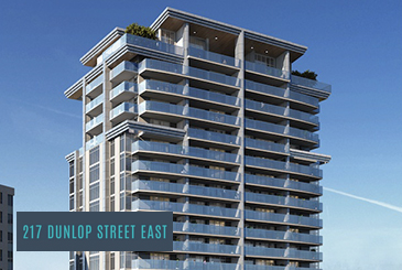 217 Dunlop Condos by PBM Realty Holdings Inc. in Barrie