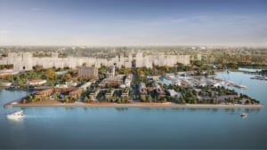 Rendering of 1 Jarvis Condos Hamilton's waterfront redevelopment