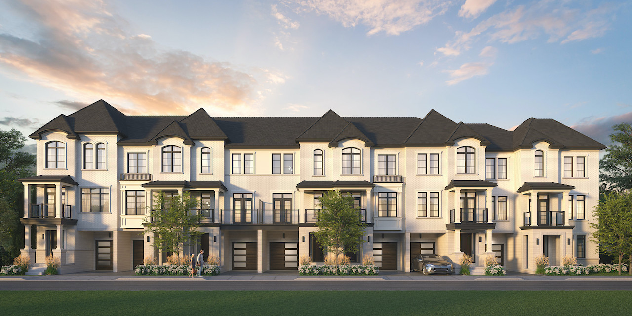Rendering of Archetto Towns exterior elevation 3 BLK 09