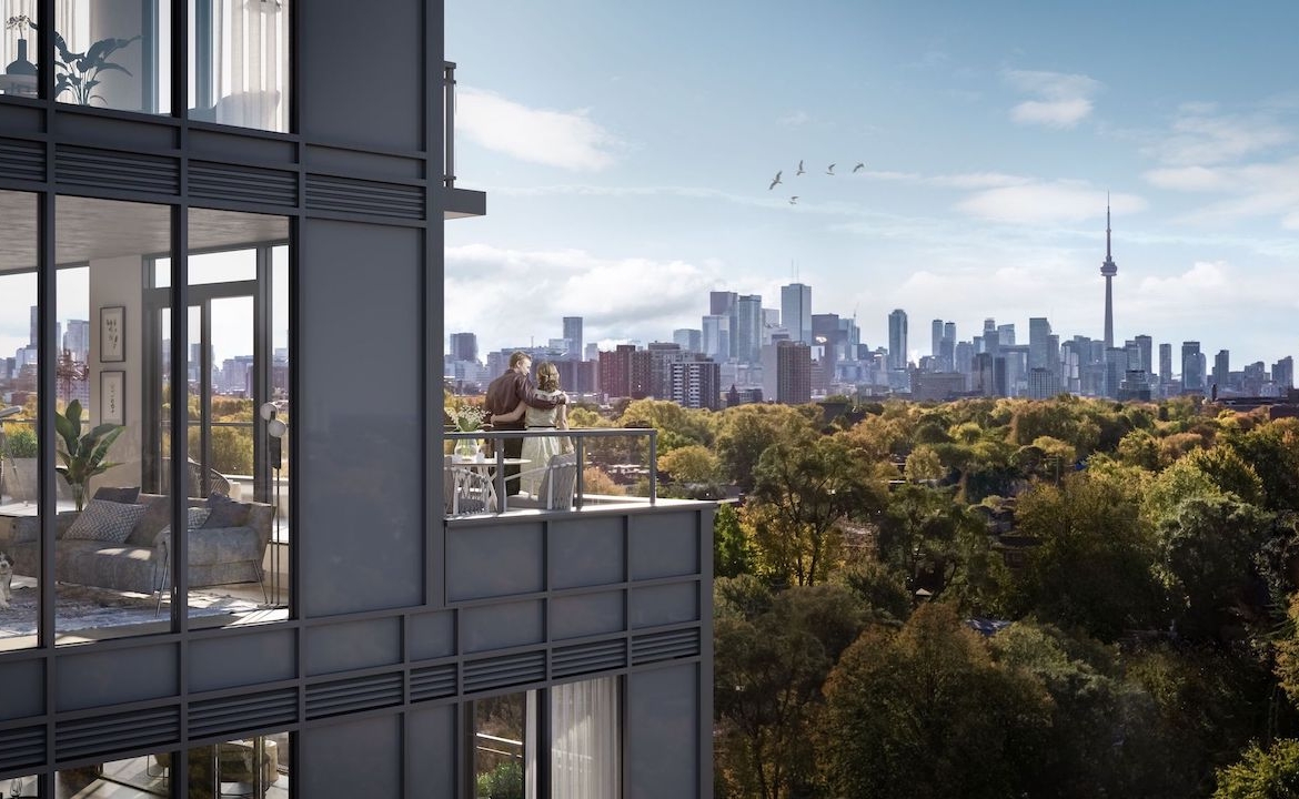 Views of Toronto from Oscar Residences