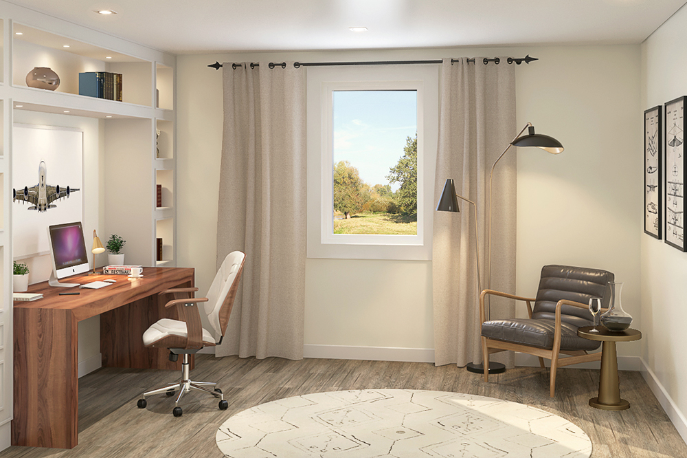 Interior rendering of Caledon Trails suite office space