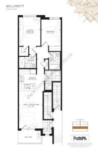 The Crawford Towns floor plan Willmott