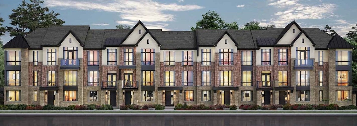 Rendering of Angus Glen South Village Towns exterior 2