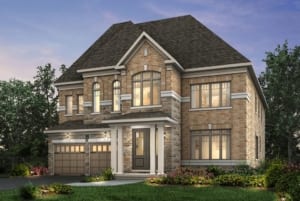 Rendering of Pathways Caledon East residence exterior