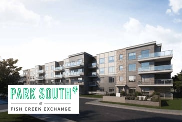 Park South Condos at Fish Creek Exchange by Graywood Developments in Calgary