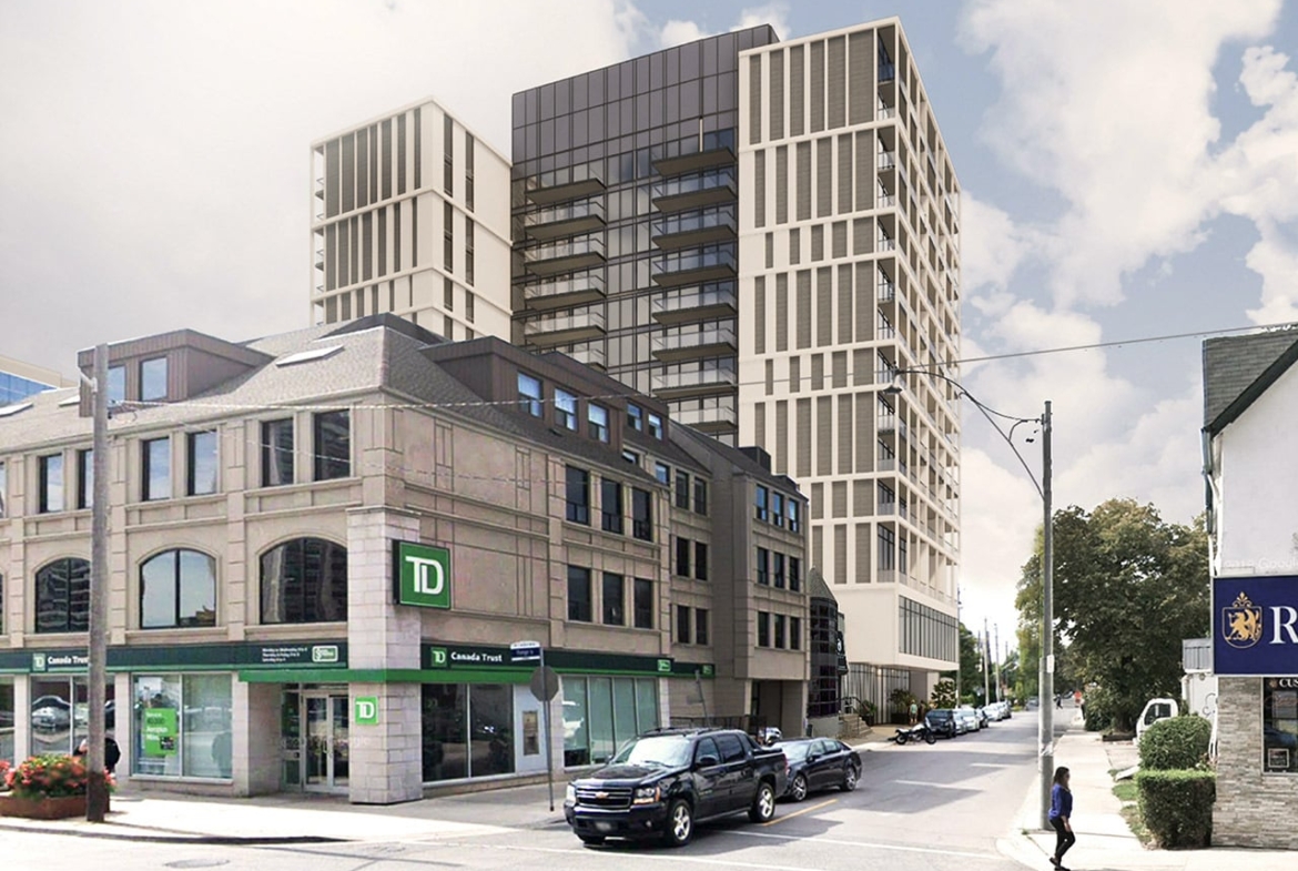 Rendering of 25 Imperial Condos near TD Bank of Canada