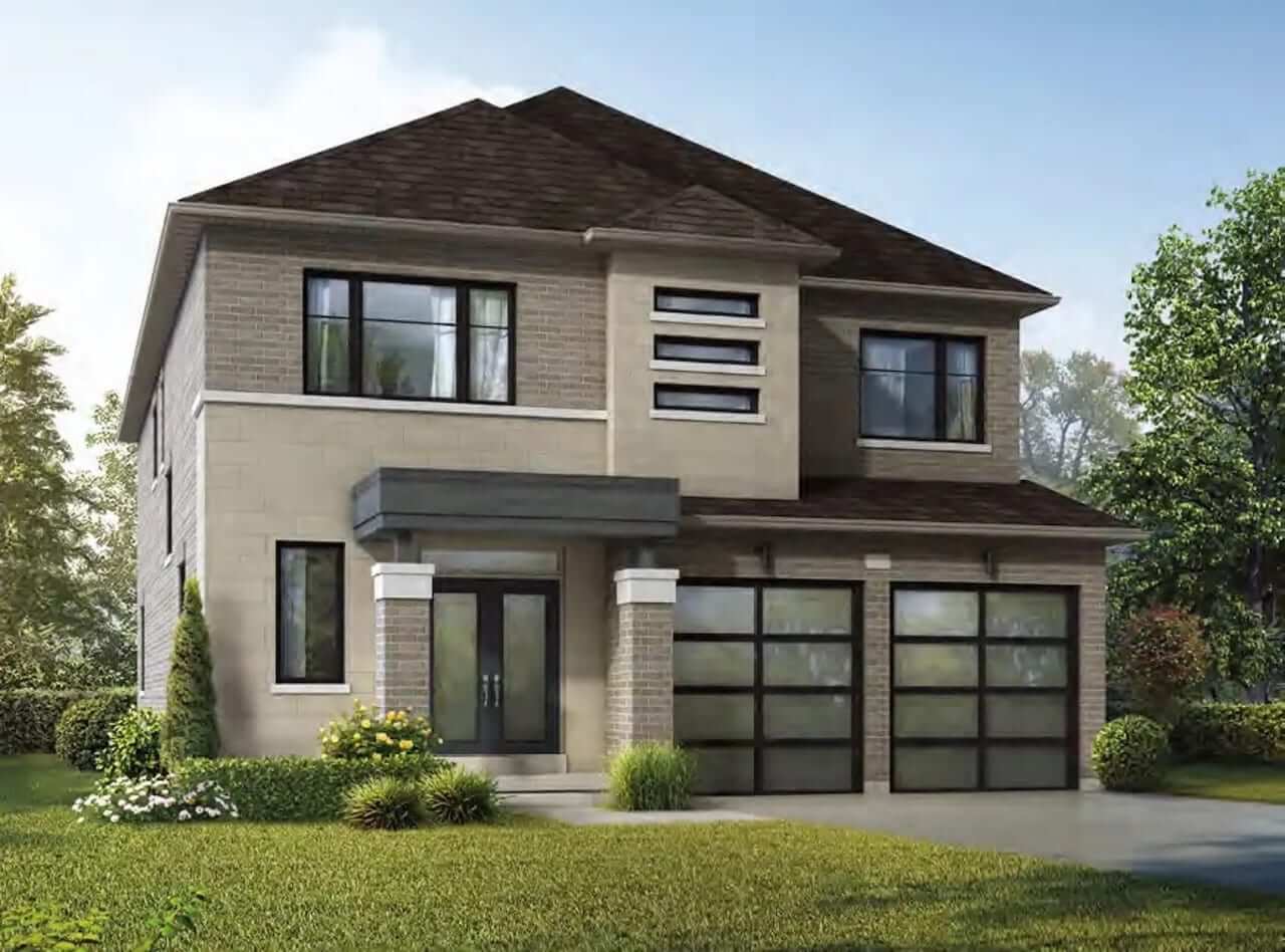 Rendering of Victory Green single family home elevation 4