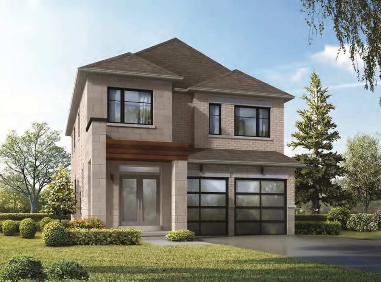 Rendering of Victory Green single family home exterior 3