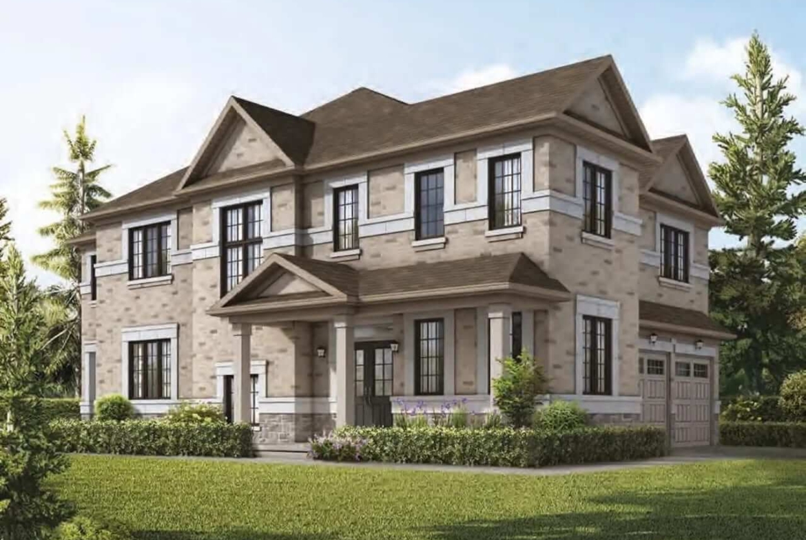 Rendering of Victory Green single family home exterior 4