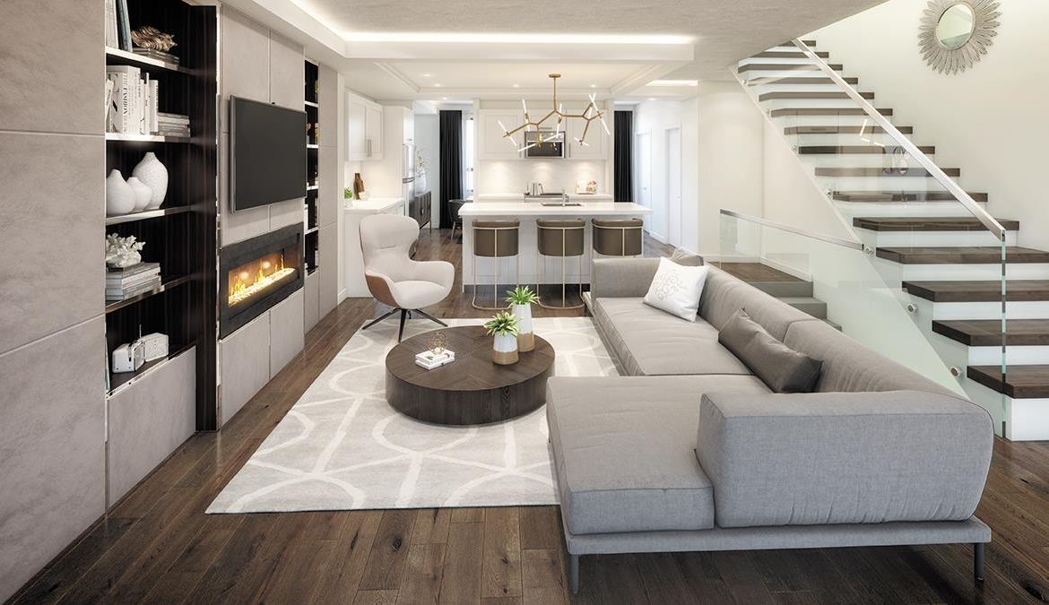 Rendering of SF3 Condos and Towns interior