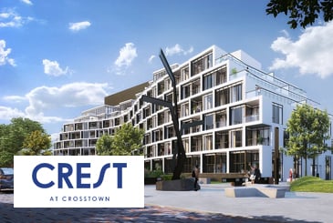Crest Condos At Crosstown Community in Toronto by Aspen Ridge Homes