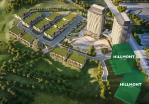 Hillmont at SXSW aerial site overview