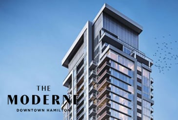 The Moderne Condos in Hamilton by Spallacci Homes and Valery Homes