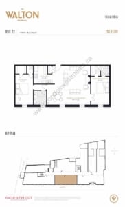 The Walton Residences floor plan 1