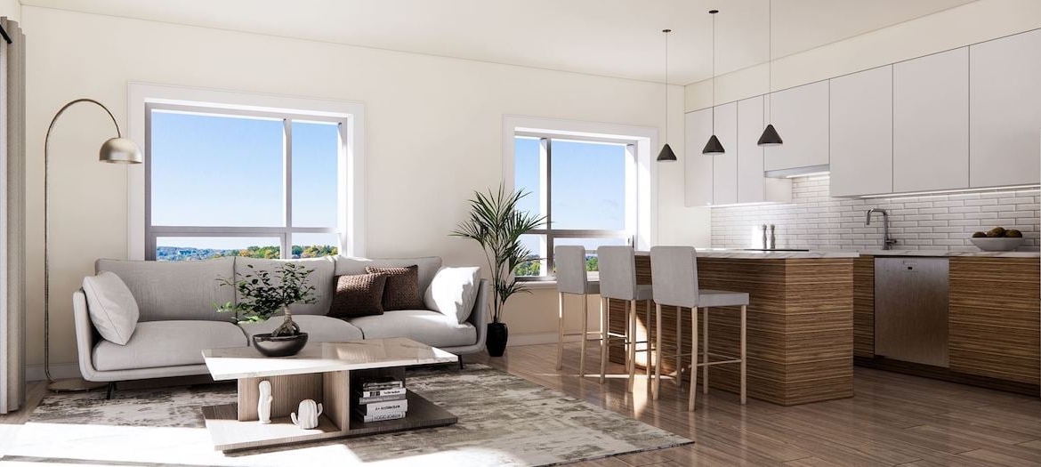 Rendering of The Residences On Owen interior suite