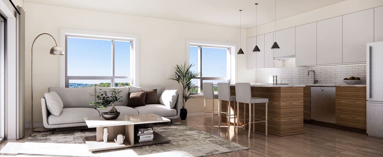Rendering of The Residences On Owen interior suite