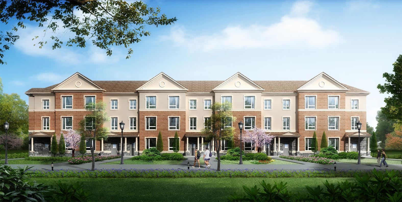 Rendering of Markham GOLD towns exterior