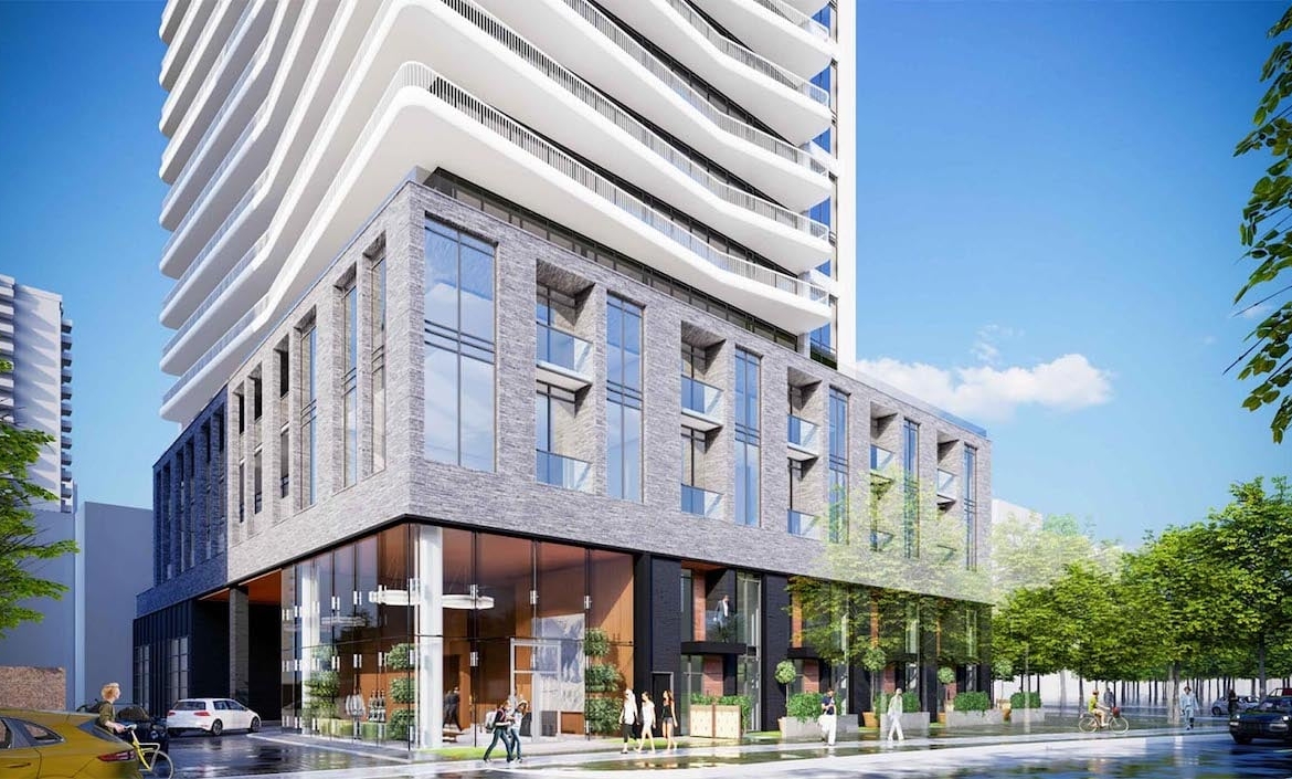 Rendering of 31 Finch Avenue East Condos exterior street view