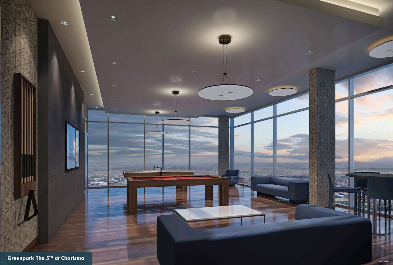 Rendering of The Fifth at Charisma games and billiards room