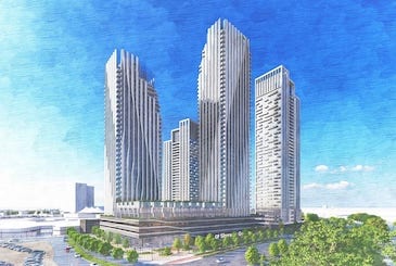 25 The West Mall Condos in Etobicoke by Cadillac Fairview Corporation and Diamondcorp