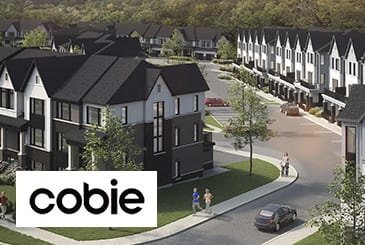 Cobie Towns in Cobourg by Marshall Homes Corporation