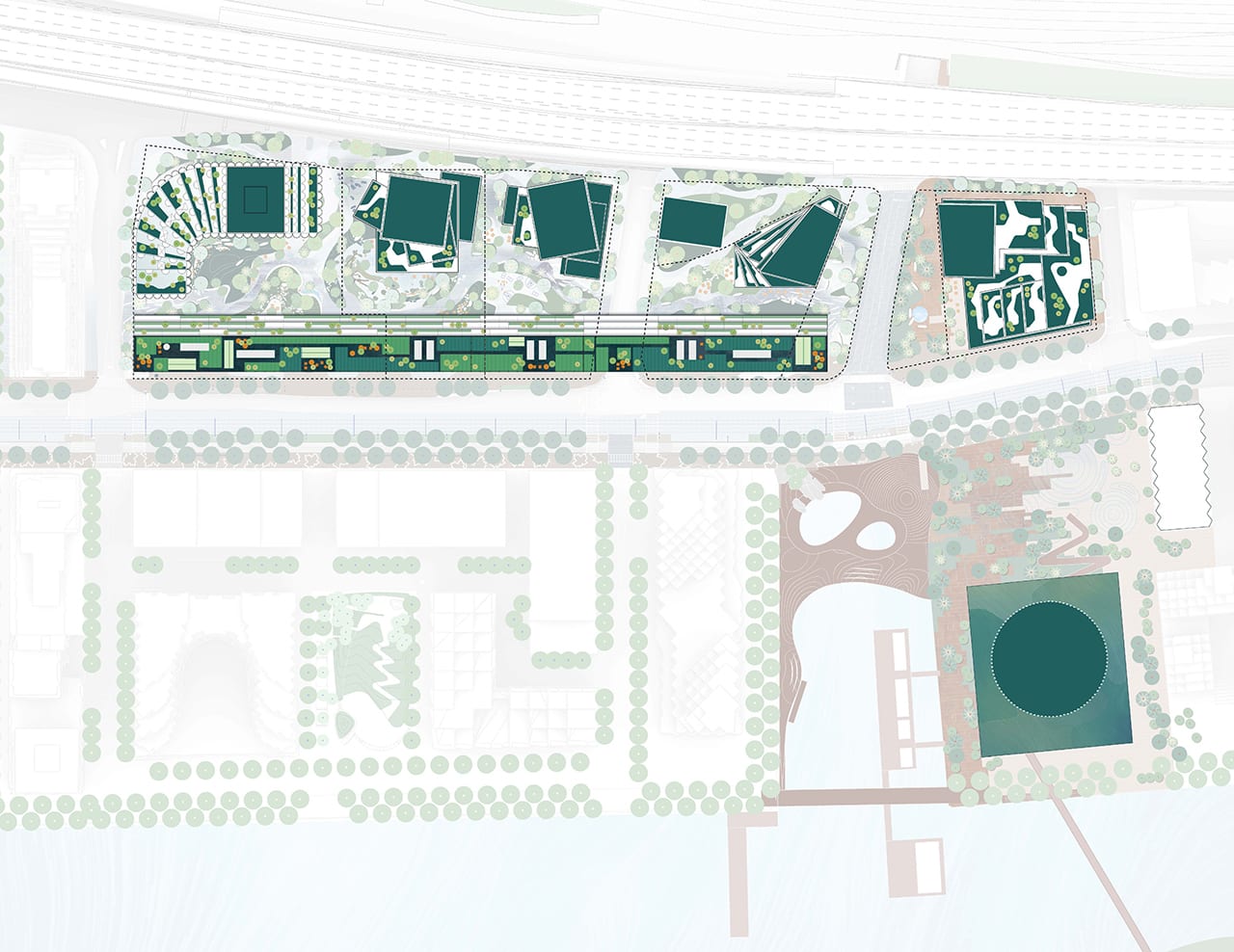Rendering of Quayside Condos site plan