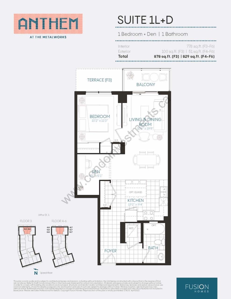floorplananthemcondos11 Condo Investments