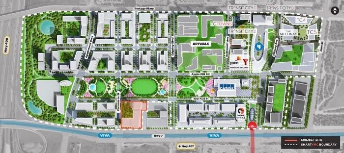 Park Place Condos site plan