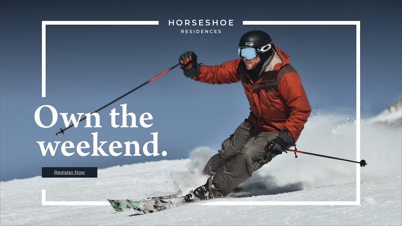 Horseshoe Residences skiing