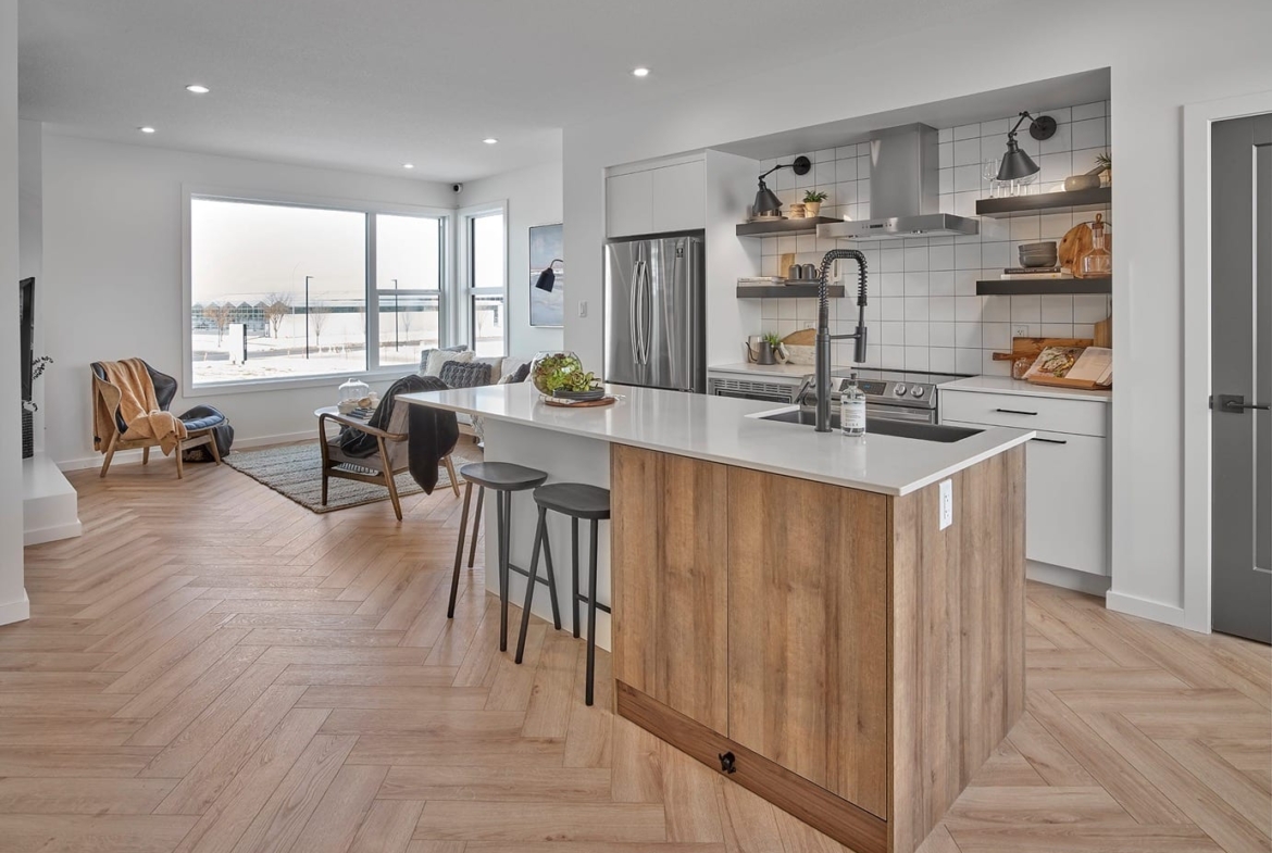 Midtown interior kitchen open concept