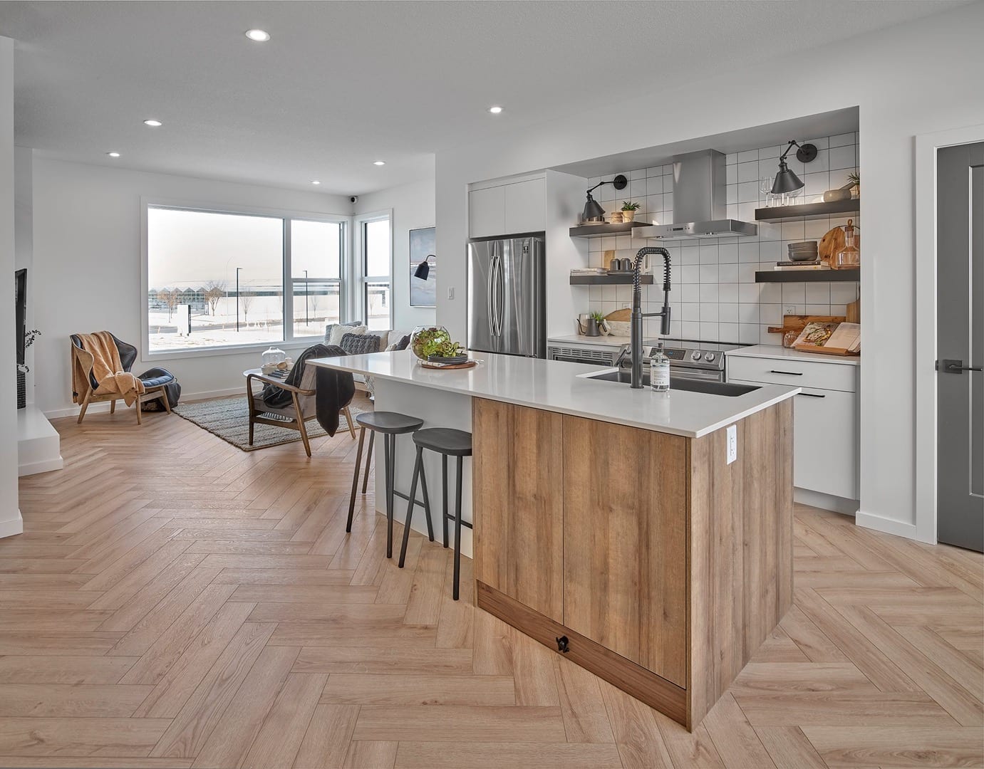 Midtown interior kitchen open concept