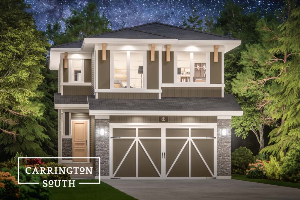 Carrington South Detached Single-Family Homes and Townhouses in Calgary, Alberta by Truman