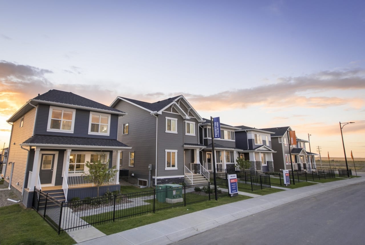 Chelsea Chestermere exterior detached homes