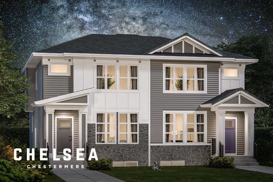 Rendering of Chelsea Chestermere exterior