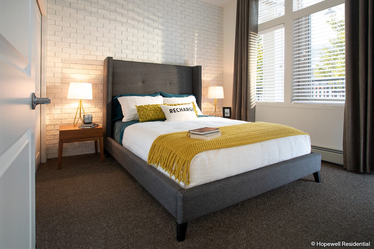 Sandgate Mahogany Lake Condos suite interior master bedroom