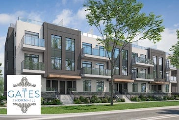 The Gates of Thornhill townhomes in Concord, Vaughan by Marydel Homes