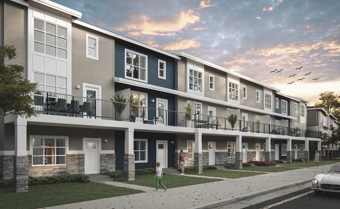 Exterior rendering of Briarfield by Truman
