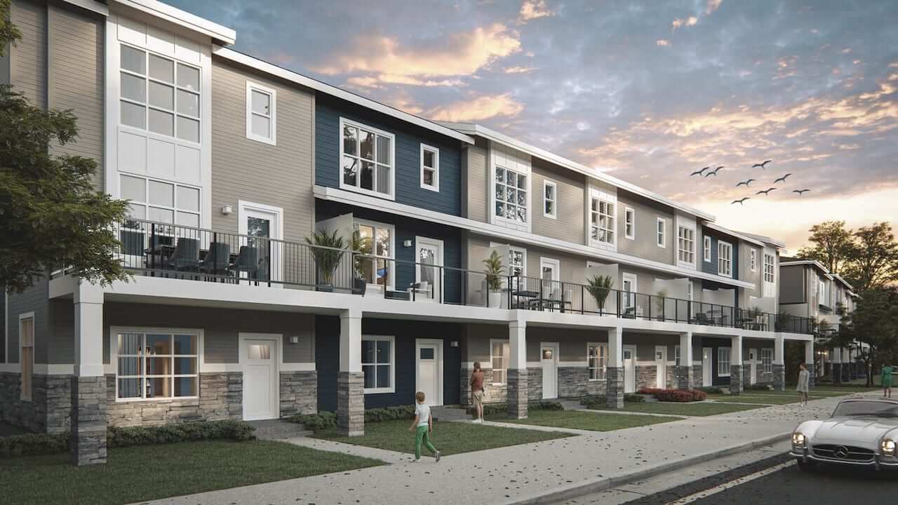 Exterior rendering of Briarfield by Truman