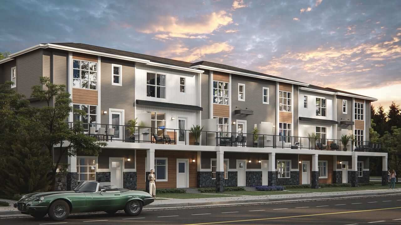 Exterior rendering of Briarfield by Truman Homes