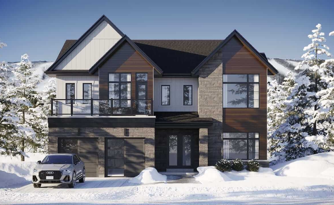Rendering of The Summit 2 Homes Model 54-02-D Vail