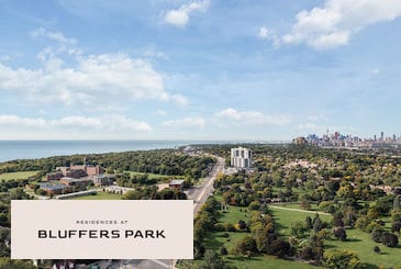 Residences at Bluffers Park in Toronto by Skale Developments and Diamante Development Corporation