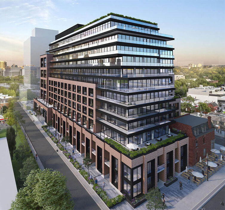 Rendering of Bellwoods House Condos exterior 8