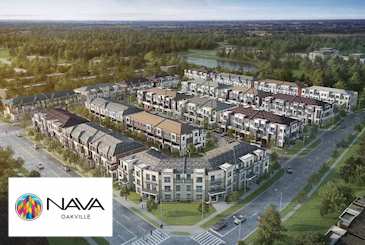 NAVA Oakville townhomes by Digreen Homes