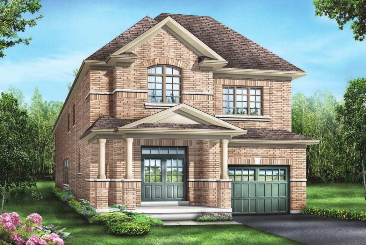 Rendering of Palmetto Homes exterior